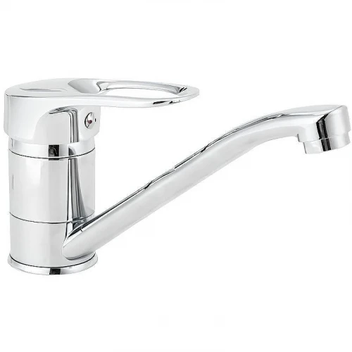 Кухонная мойка Ulgran Classic U-404-307 Терракот со смесителем Viko V-7611 Хром
