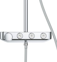 Душевая система Grohe SmartControl 26507000 с термостатом Хром латунь на стену