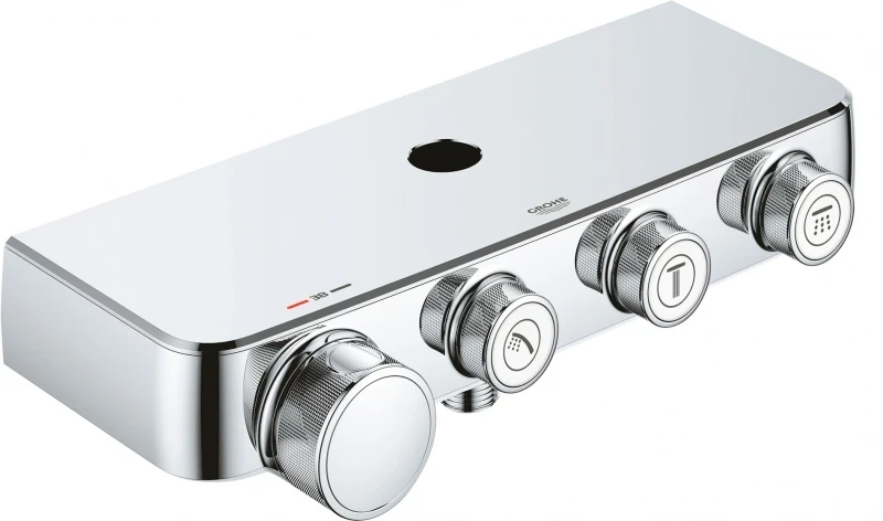 Душевая система Grohe SmartControl 26507000 с термостатом Хром латунь на стену