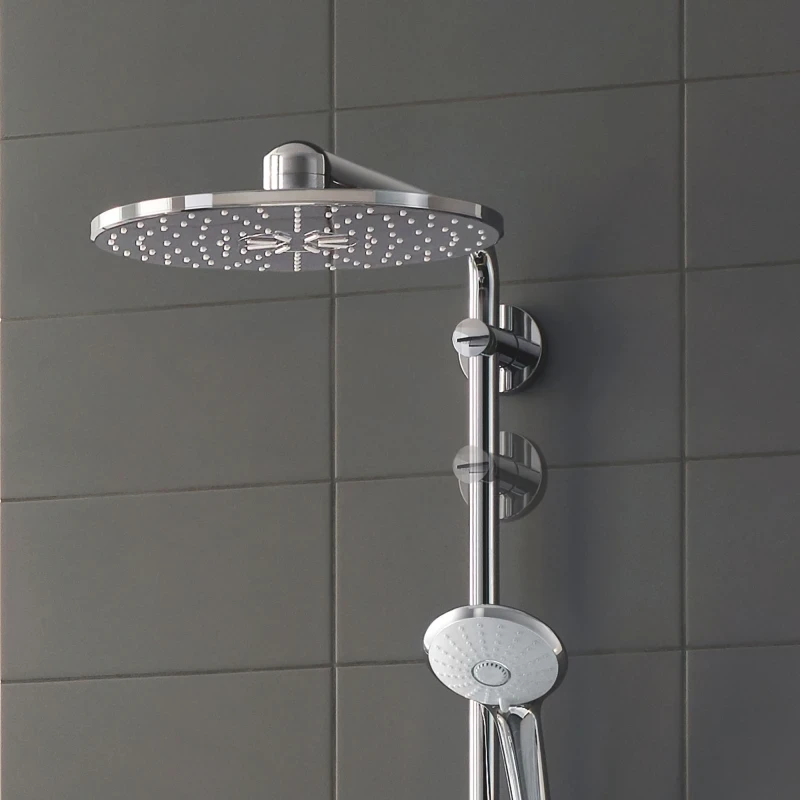 Душевая система Grohe SmartControl 26507000 с термостатом Хром латунь на стену