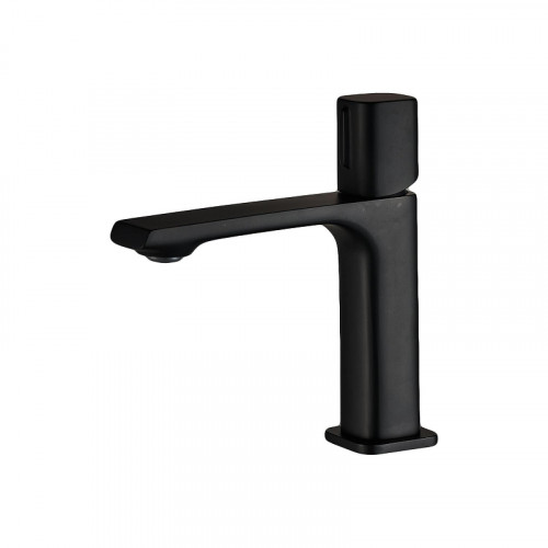 Cмеситель для раковины Creavit Alfa AL1500S цвет Черный матовый