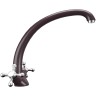 Смеситель для кухни Ulgran Classic U-013-345 Шоколад латунь