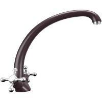 Смеситель для кухни Ulgran Classic U-013-345 Шоколад латунь