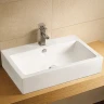 Раковина WeltWasser Elbach 2003 70 10000003922 Белый глянец фаянс накладная