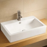 Раковина WeltWasser Elbach 2003 70 10000003922 Белый глянец фаянс накладная
