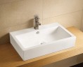 Раковина WeltWasser Elbach 2003 70 10000003922 Белый глянец фаянс накладная