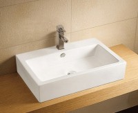 Раковина WeltWasser Elbach 2003 70 10000003922 Белый глянец фаянс накладная