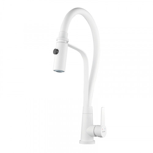 Смеситель для кухни Shevanik S943C-1 цвет Белый