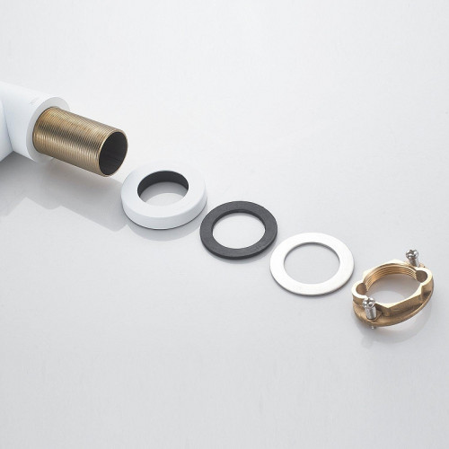 Смеситель для кухни Shevanik S943C-1 цвет Белый