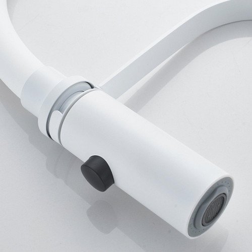 Смеситель для кухни Shevanik S943C-1 цвет Белый