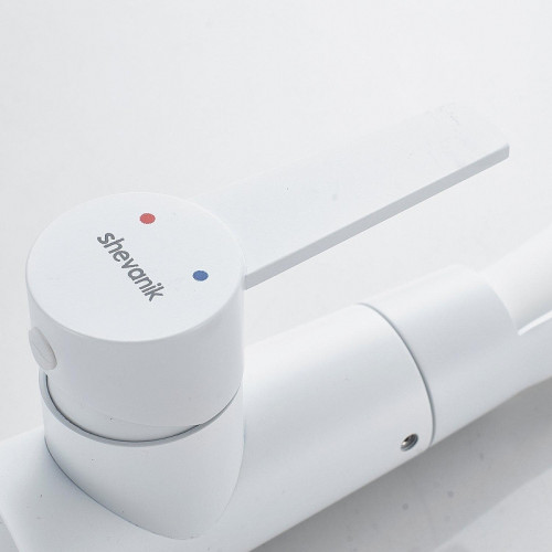 Смеситель для кухни Shevanik S943C-1 цвет Белый