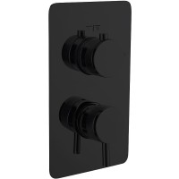 Смеситель для душа Boheme Cell 135-2-B Черный матовый латунь встраиваемый