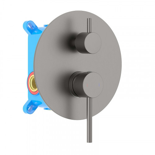 Смеситель для душа Aquatek Европа AQ1346BGM цвет Оружейная сталь