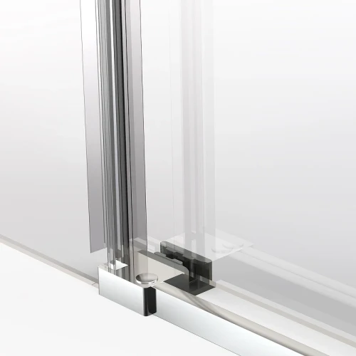 Душевой уголок Vincea Stella 140х100 VSR-1ST1014CLGM профиль Вороненая сталь стекло прозрачное
