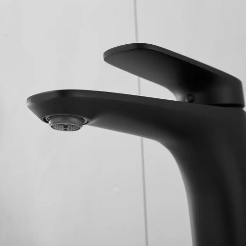Смеситель для раковины Shevanik S8501H цвет Черный