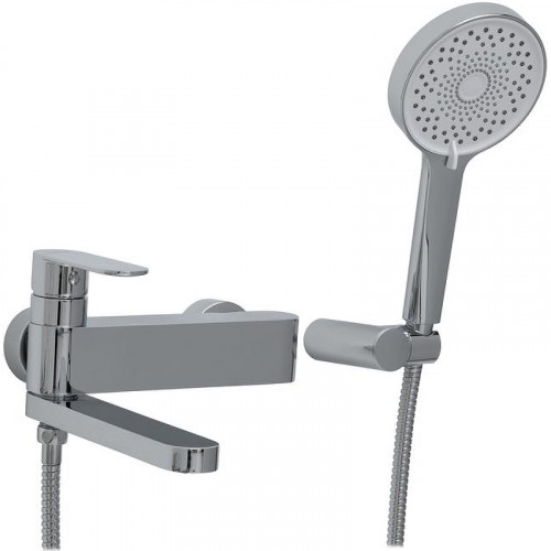 Смеситель для ванны Haiba HB61590 Хром латунь на стену