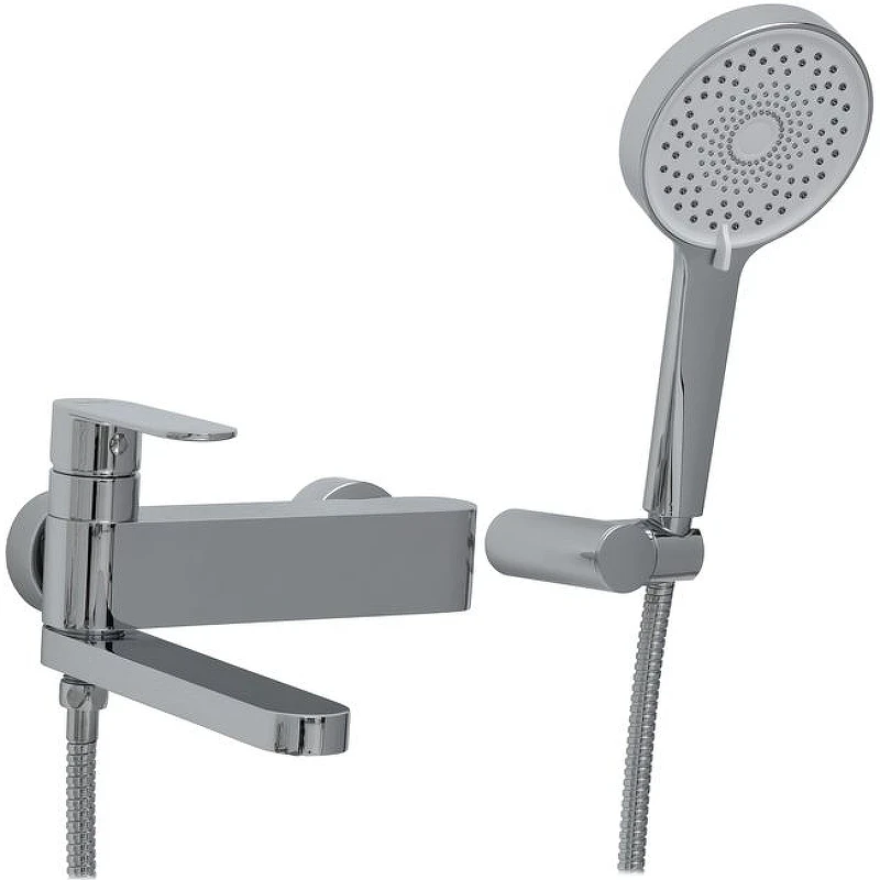 Смеситель для ванны Haiba HB61590 Хром латунь на стену
