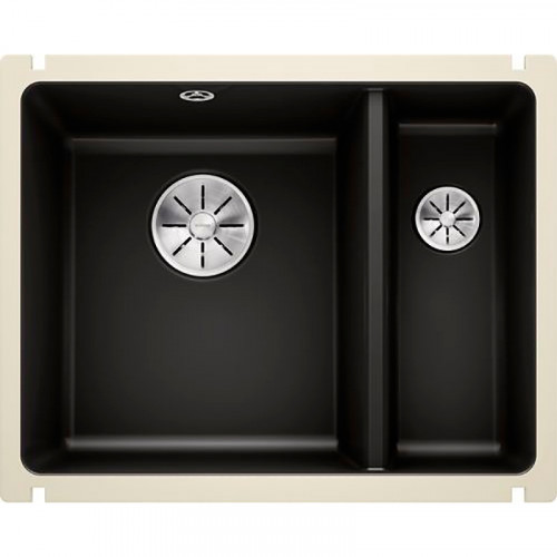 Кухонная мойка Blanco Subline 350/150-U 523747 Черная керамика встраиваемый