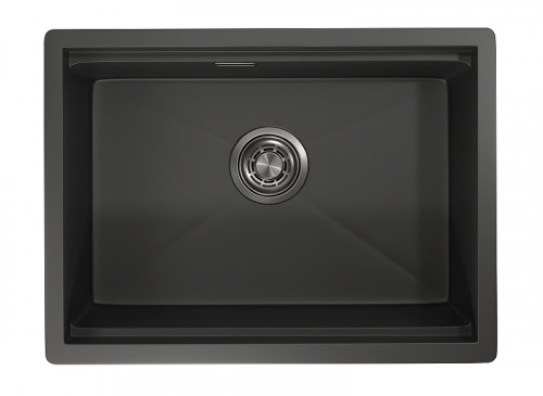 Кухонная мойка Granula Kitchen Space 60 6045U цвет Черный матовый