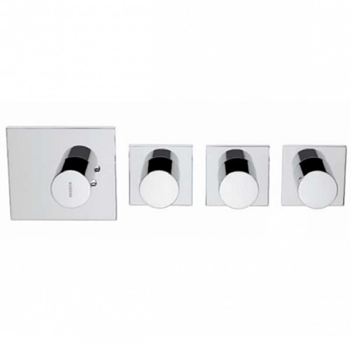 Смеситель для душа Bossini Oki Outlets Z031205.030 с термостатом Хром латунь встраиваемый