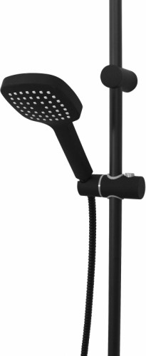 Душевая система Orange M04-944b Черная латунь на стену