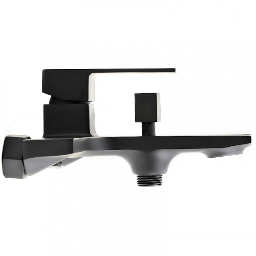 Душевая система Orange M04-944b Черная латунь на стену