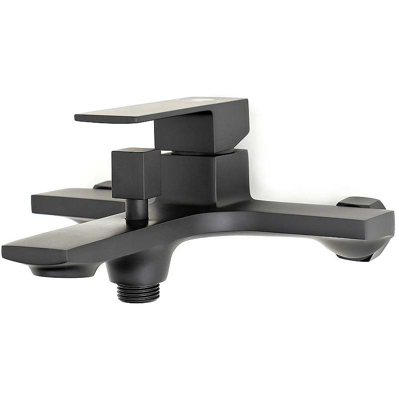 Душевая система Orange M04-944b Черная латунь на стену