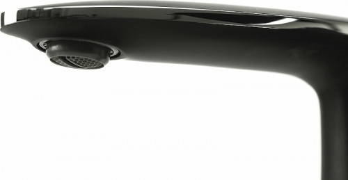 Смеситель для раковины Rossinka RS30-11B Черный матовый Хром