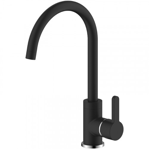 Смеситель для кухни Olive's Torres 17430TRB Черный матовый