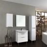 Тумба под раковину Dreja Laguna Plus 85 99.0107 Белый глянец МДФ / ЛДСП