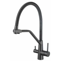 Смеситель для кухни Fmark FS0762Q цвет Графит