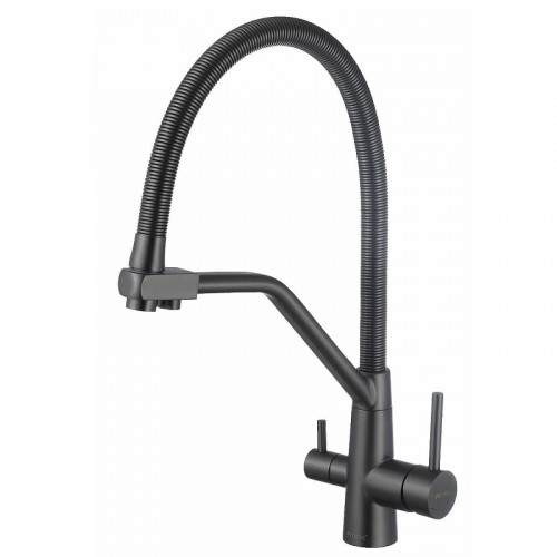 Смеситель для кухни Fmark FS0762Q цвет Графит