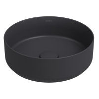 Раковина накладная Isvea Infinity 36 10NF65036-2C цвет Антрацит матовый