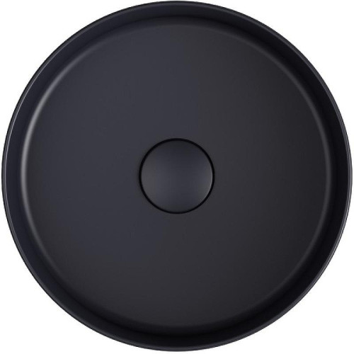 Раковина накладная Isvea Infinity 36 10NF65036-2C цвет Антрацит матовый