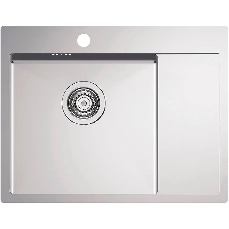 Кухонная мойка Alveus Quarto 20 BRS-90 615x480 1124383 Брашированная сталь нержавеющая сталь встраиваемый