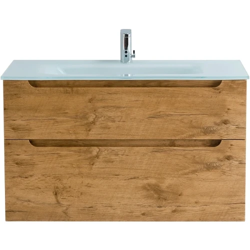 Тумба под раковину BelBagno Etna-H60 100 ETNA-H60-1000-2C-SO-RN-P подвесная Rovere Nature МДФ / ЛДСП