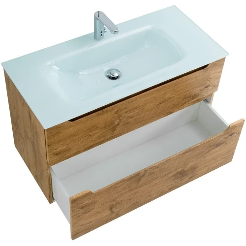 Тумба под раковину BelBagno Etna-H60 100 ETNA-H60-1000-2C-SO-RN-P подвесная Rovere Nature МДФ / ЛДСП