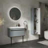 Шкаф пенал Equil Elegante 36 ppELGNT36.R-25.27 подвесной с подсветкой цвет Мэйджик Дуб голиано