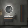Шкаф пенал Equil Elegante 36 ppELGNT36.R-25.27 подвесной с подсветкой цвет Мэйджик Дуб голиано