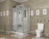 Душевая кабина Niagara Luxe 120x90 NG-7711WL с гидромассажем