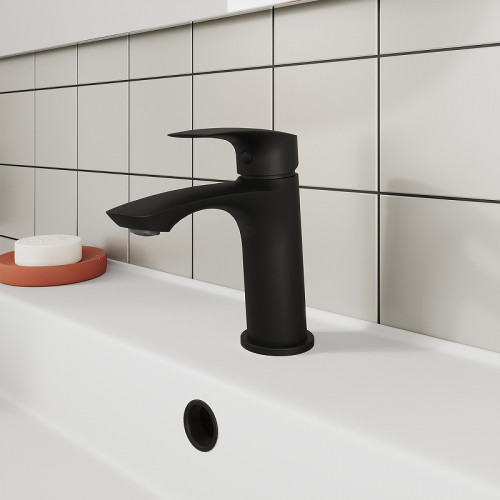 Смеситель для раковины Milardo Rora RORBL00M01 Черный матовый