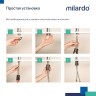 Смеситель для раковины Milardo Rora RORBL00M01 Черный матовый