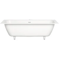 Ванна из искусственного камня Salini Orlanda Axis Kit 180х80 103312G Белая глянцевая