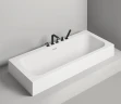 Ванна из искусственного камня Salini Orlanda Axis Kit 180х80 103312G Белая глянцевая