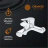 Смеситель для ванны Orange Prim M42-100cr Хром на стену
