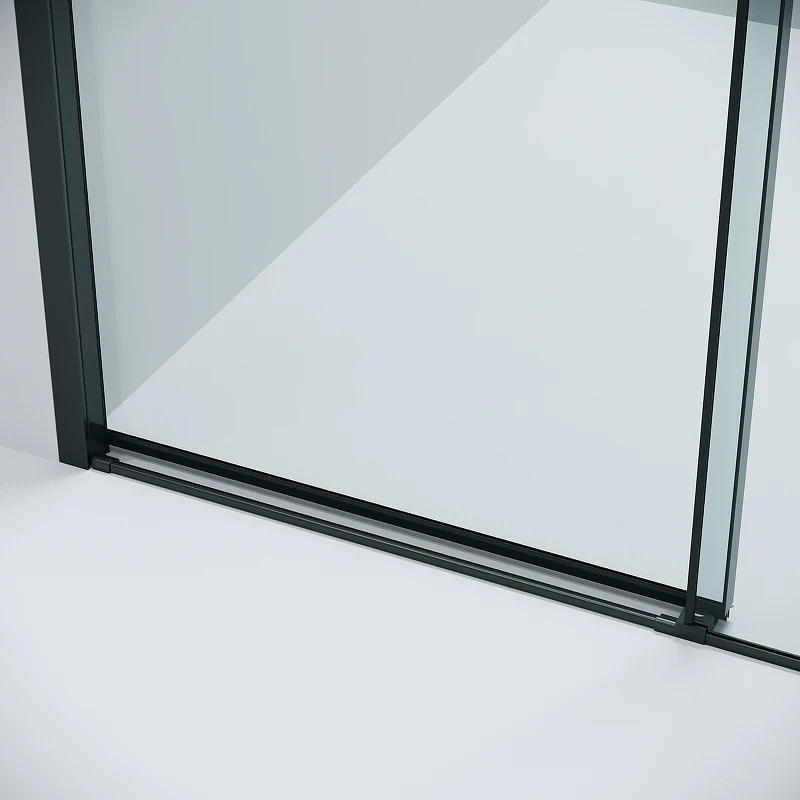 Душевой уголок Grossman Style 110х70 120.K33.05.1170.21.00 профиль Черный матовый стекло прозрачное