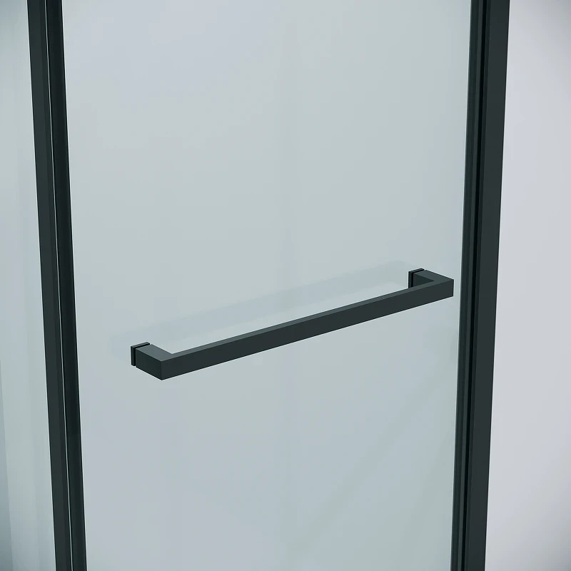Душевой уголок Grossman Style 110х70 120.K33.05.1170.21.00 профиль Черный матовый стекло прозрачное