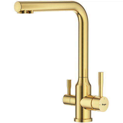 Смеситель для кухни Raglo R81.61.03 Золото матовое латунь
