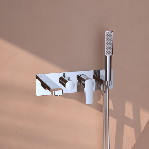 Душевая система Teska Life Pro AS3160 Хром нержавеющая сталь встраиваемый