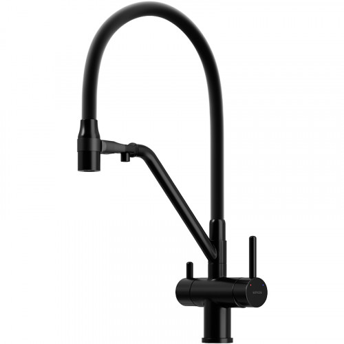 Смеситель для кухни Sancos Dora SC4003MB Черный матовый латунь